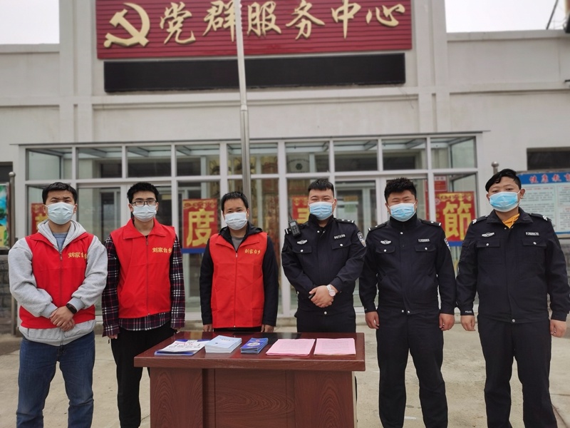 滿城區(qū)劉家臺鄉(xiāng)反詐宣傳小分隊。劉明華 攝