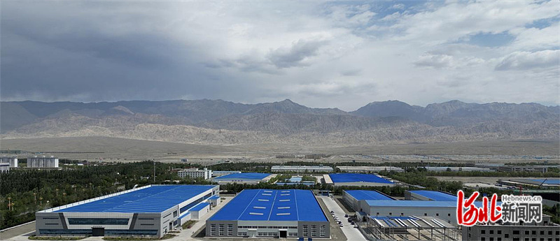 位于鐵門關市經濟開發區的產業園。保定援疆前指供圖.jpg